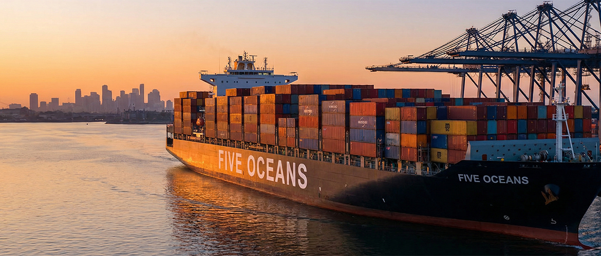 الشحن البحري