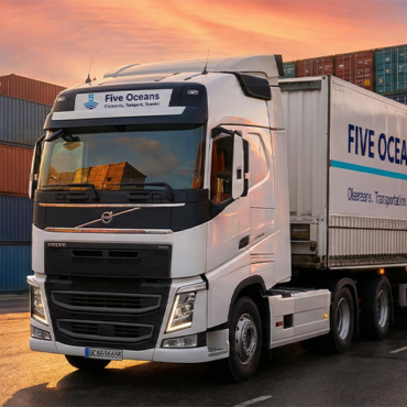 الشحن البري